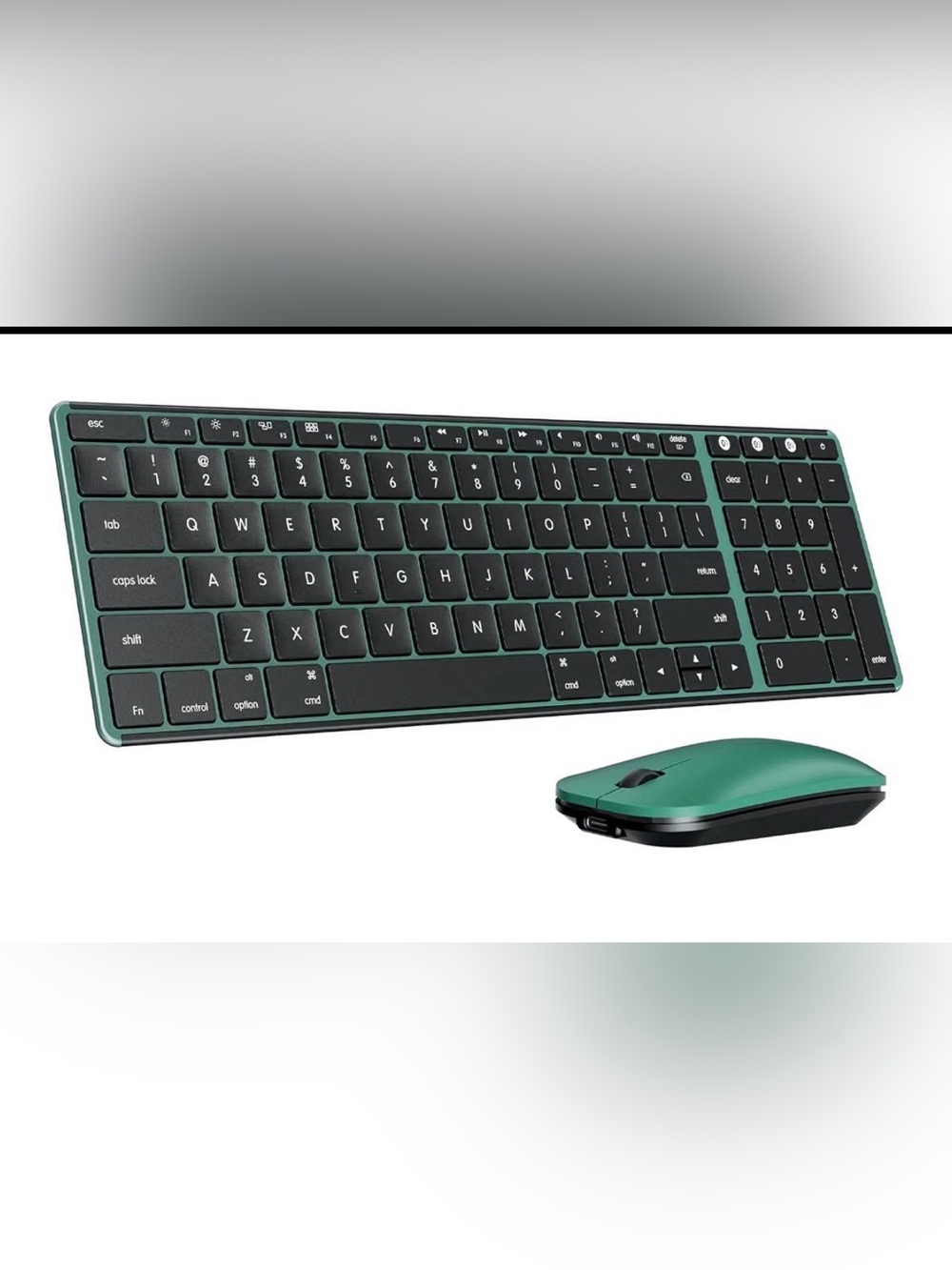 seenda SKM64-2 Bluetooth Keyboard and Mouse Combo for Mac, MacBook and iPad